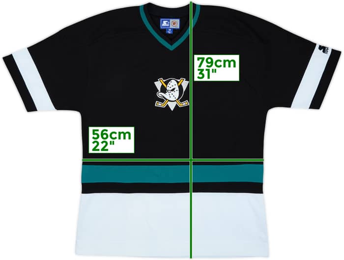 1990s Mighty Ducks of Anaheim Starter Jersey Tee - 9/10 - (M)
