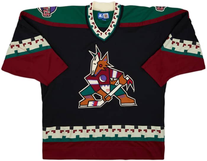 1996-99 Phoenix Coyotes Starter Away Jersey - 7/10 - (L)