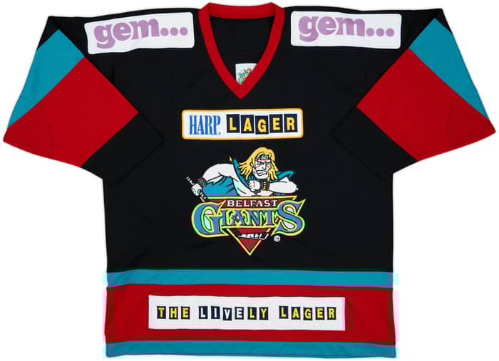 2000-01 Belfast Giants Away Jersey - 8/10 - (XXL)