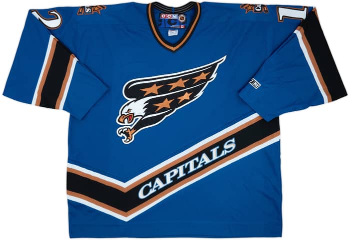 1998-00 Washington Capitals Bondra #12 CCM Away Jersey - 9/10 - (XXL)