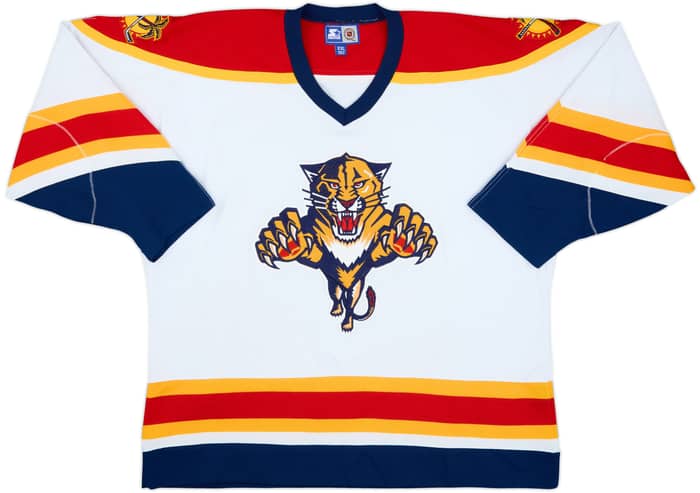 1993-98 Florida Panthers Starter Home Jersey - 8/10 - (XXL)