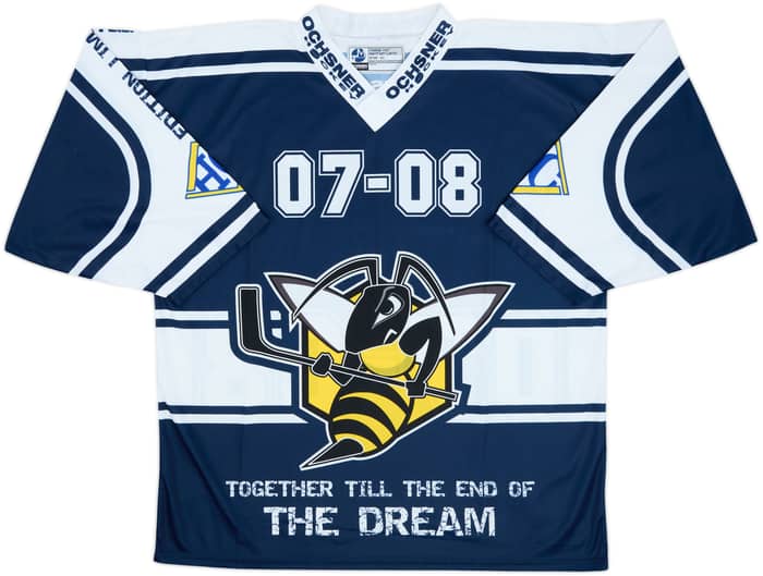 2007-08 HC La Chaux-de-Fonds Play-Off Ochsner Hockey Jersey - 7/10 - (XL)