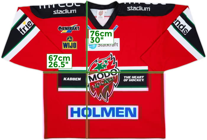 2008-09 MoDo Hockey Reebok Home Jersey - 9/10 - (XXL)