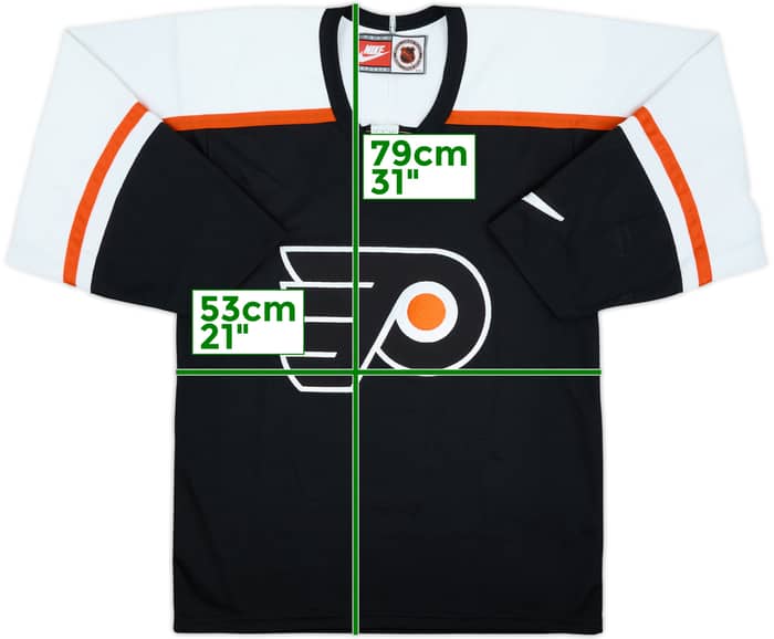 1997-99 Philadelphia Flyers Nike Alternate Jersey - 9/10 - (S)