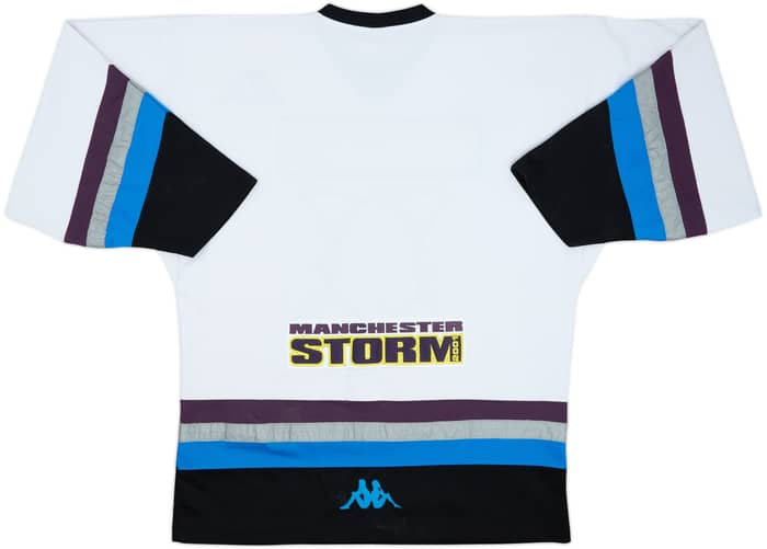 2000-01 Manchester Storm Kappa Home Jersey - 6/10 - (XL)