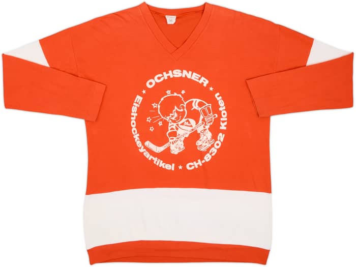 1990s Ochsner Hockey #19 L/S Tee - 6/10 - (L)