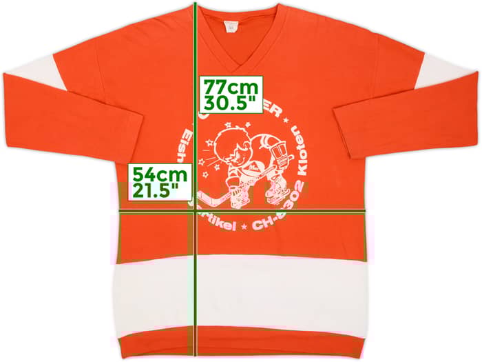 1990s Ochsner Hockey #19 L/S Tee - 6/10 - (L)