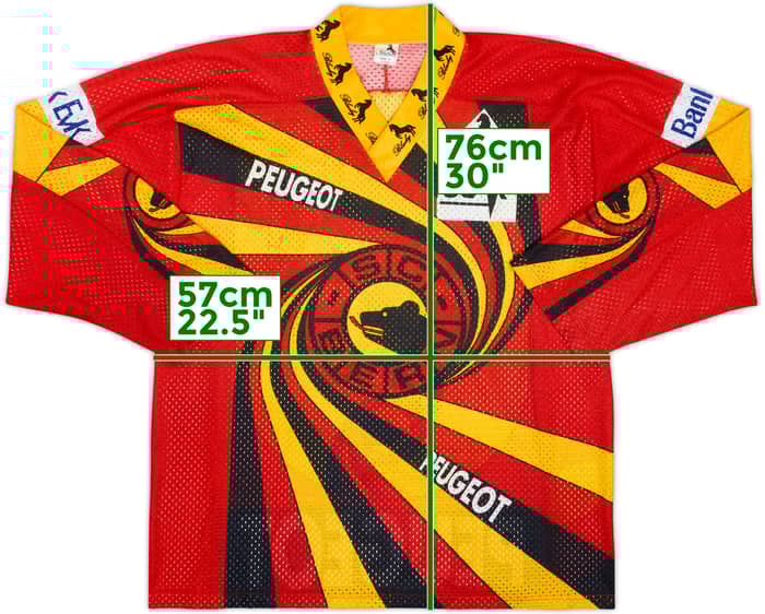 1993-94 SC Bern Varbec #13 Blacky Alternate Jersey - 5/10 - (M)