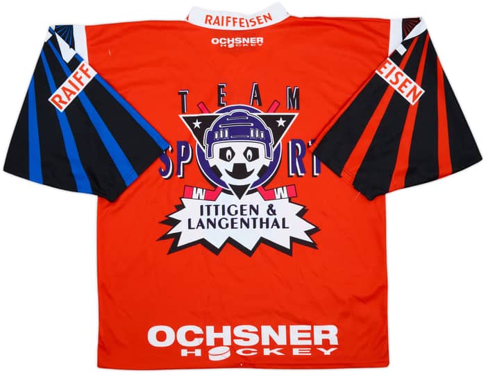 2000-02 EHC Sensee #2 Ochsner Hockey Home Jersey - 7/10 - (XL)