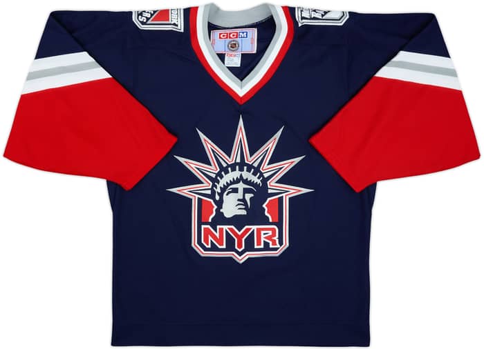 1996-98 New York Rangers CCM Alternate Jersey - 8/10 - (S)