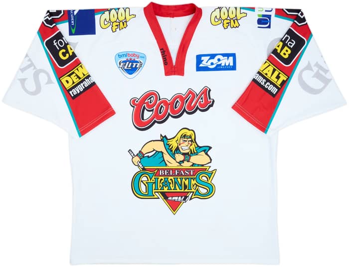 2008-09 Belfast Giants Cheverie #9 Rhino Home Jersey - 7/10 - (4XL)