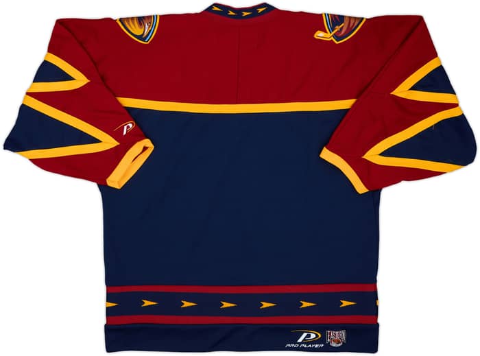 1999-00 Atlanta Thrashers Pro Player Away Jersey - 8/10 - (L)