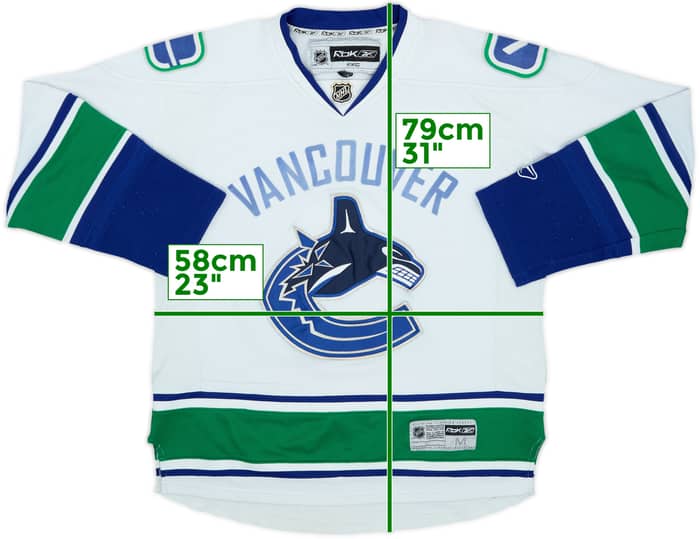 2007-11 Vancouver Canucks Reebok Away Jersey - 3/10 - (M)