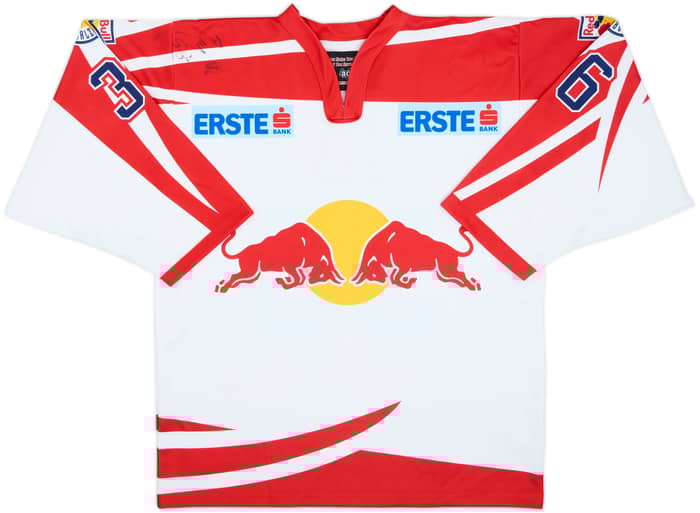 2009-10 EC Red Bull Salzburg Pewal Marco #36 'Signed' ace Home Jersey - 7/10 - (M)