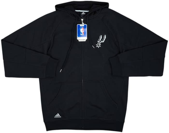 2008-09 San Antonio Spurs adidas Hooded Sweat Top (L)