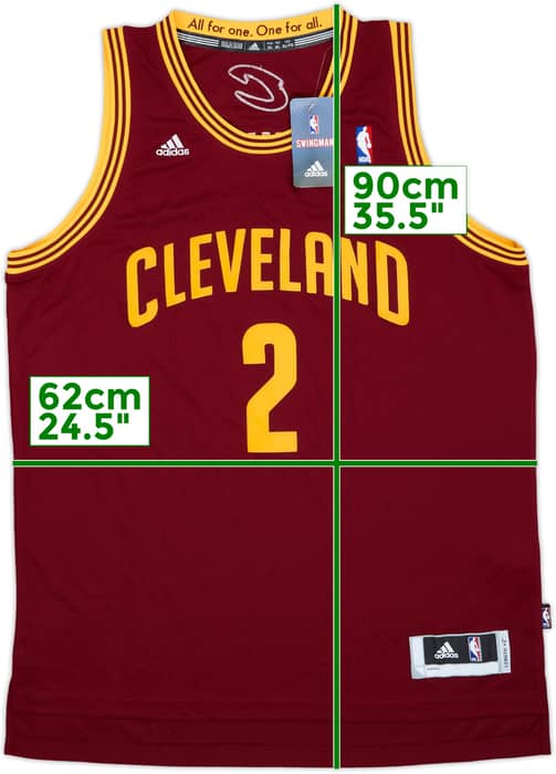 2011-14 Cleveland Cavaliers Irving #2 adidas Swingman Away Jersey (XL)