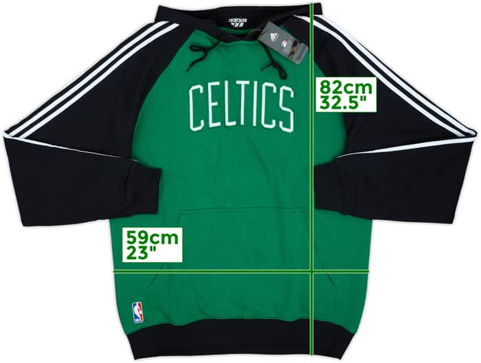 2009-10 Boston Celtics adidas Hooded Sweat Top (XL)