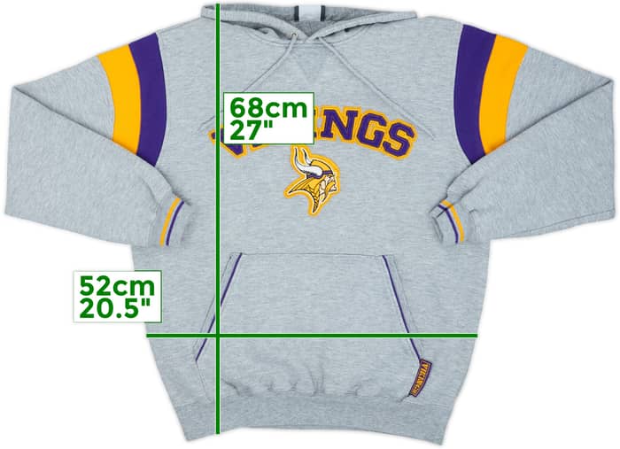 2004 Minnesota Vikings NFL Hooded Sweat Top - 7/10 - (M)