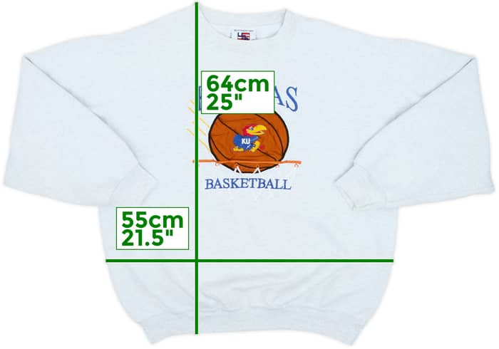 1990s Kansas City Jayhawks USA Sweat Top - 7/10 - (L)