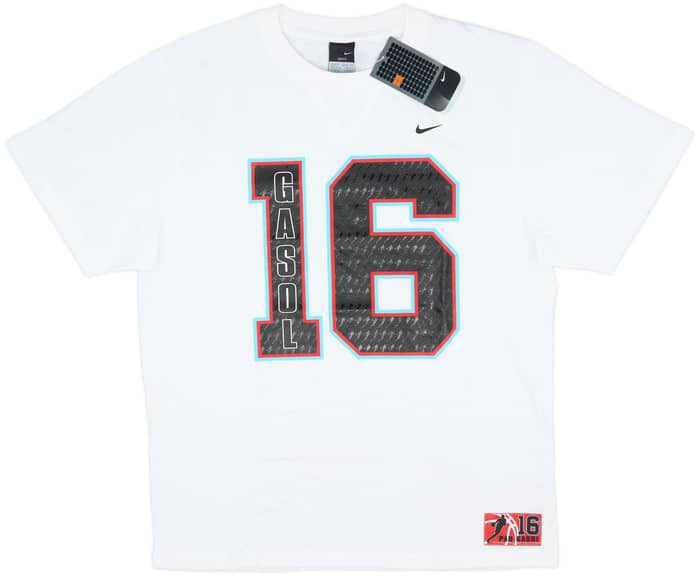 2004-05 Memphis Grizzlies Gasol #16 Nike Tee (M)