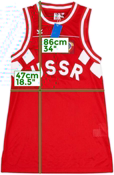 2018 Russia adidas Originals Tank Dress #9 (Women's S)