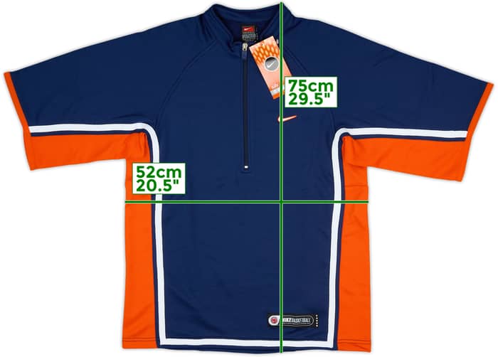 2009-10 Nike Template 1/2 Zip Shooting Shirt (S)