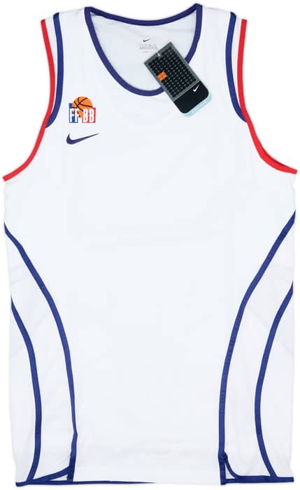 2002-04 France National Basketball Nike Away Jersey (S)
