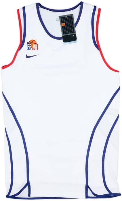 2002-04 France National Basketball Nike Away Jersey (S)