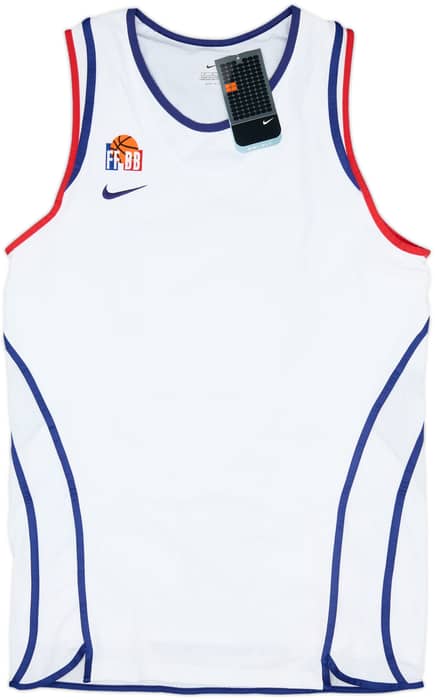 2002-04 France National Basketball Nike Away Jersey (M)