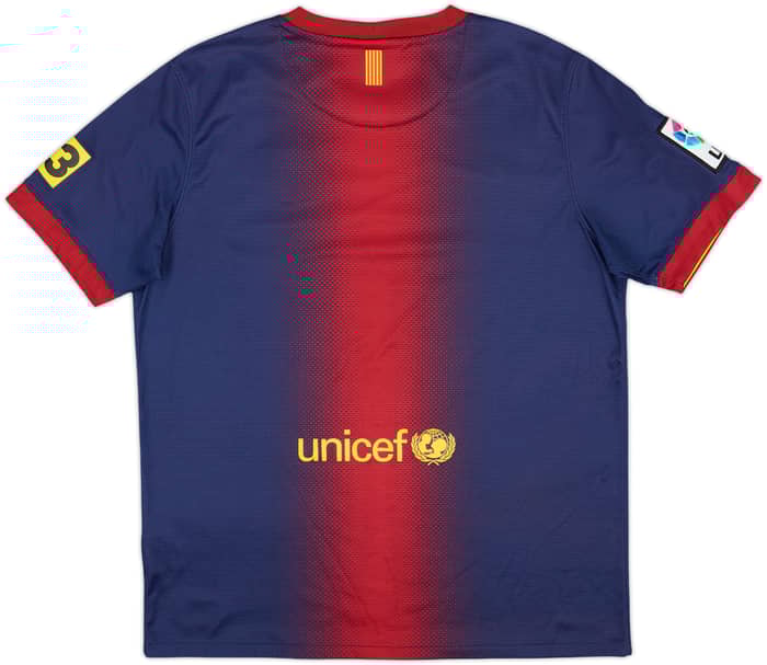 2012-13 Barcelona Home Shirt - 8/10 - (XL.Boys)