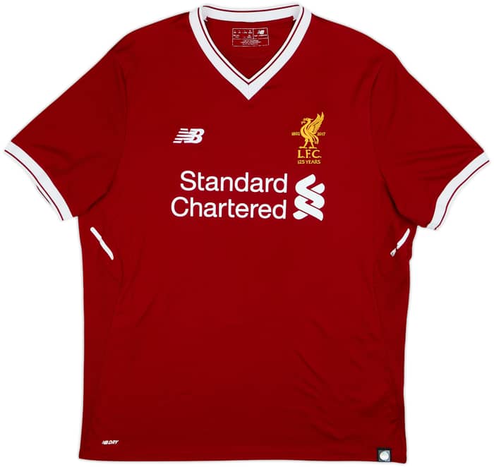 2017-18 Liverpool 125 Years Home Shirt M.Salah #11 - 7/10 - (L)
