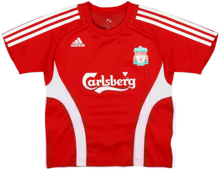 2008-09 Liverpool adidas Formotion Training Shirt - 7/10 - (M.Boys)