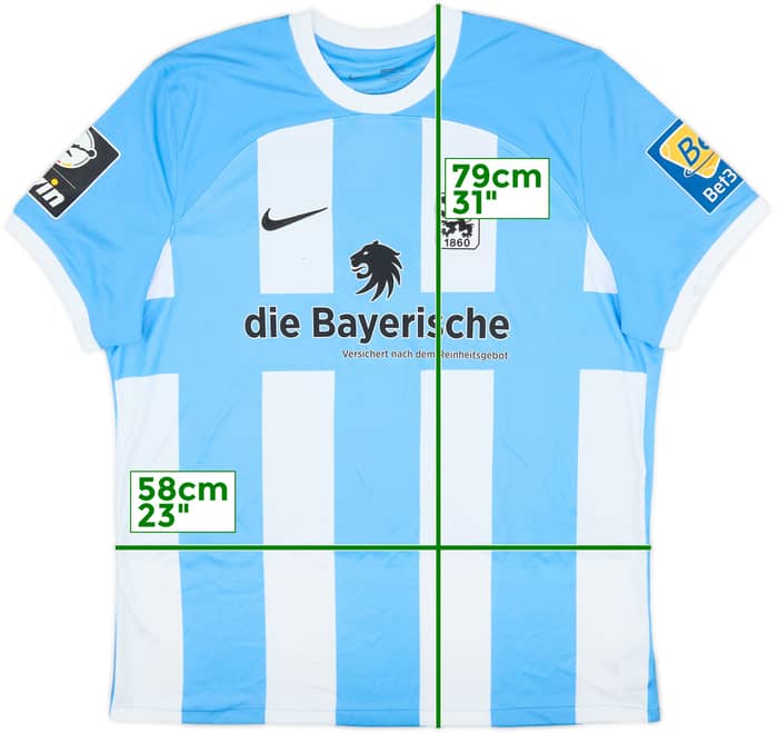 2023-24 1860 Munich Home Shirt - 5/10 - (XXL)