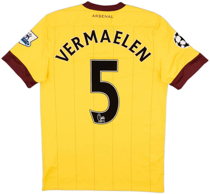 Camiseta de visitante del Arsenal 2010-13 Vermaelen #5 - 7/10 - (S)