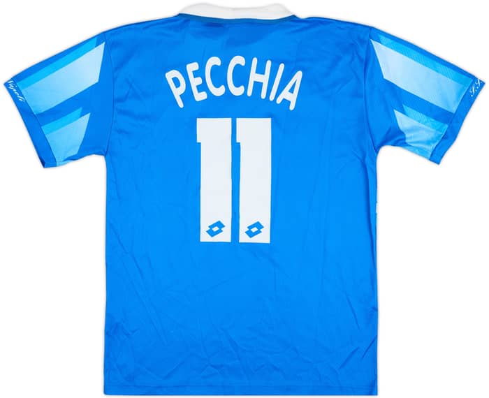 1996-97 Napoli Home Shirt Pecchia #11 - 8/10 - (L)