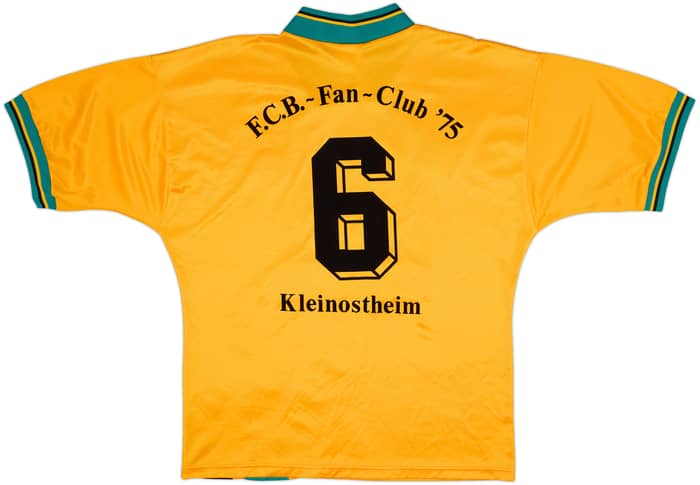 Camiseta de visitante del Bayern Munich 1993-96 Club de Fans Kleinostheim #6 - 8/10 - (XL)