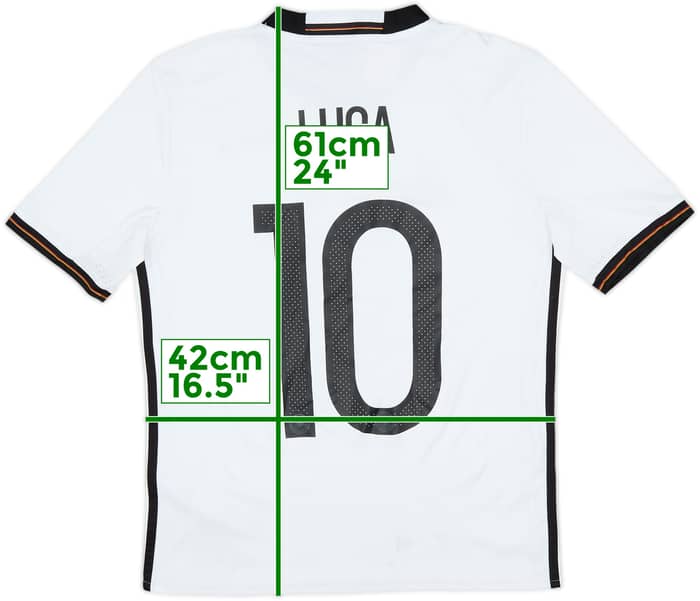 2015-16 Germany Home Shirt Luca #10 - 6/10 - (L.Boys)