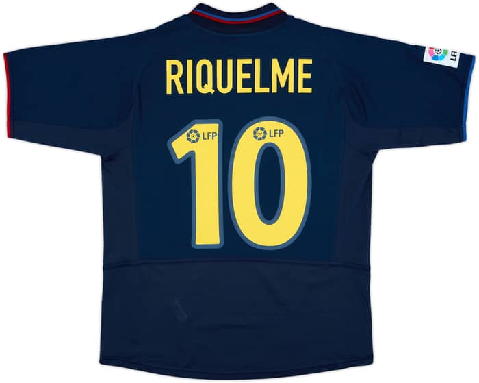 2002-03 Barcelona Away Shirt Riquelme #10 - 8/10 - (XL.Boys)