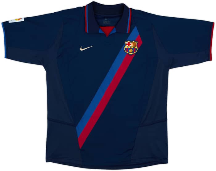 2002-03 Barcelona Away Shirt Riquelme #10 - 8/10 - (XL.Boys)