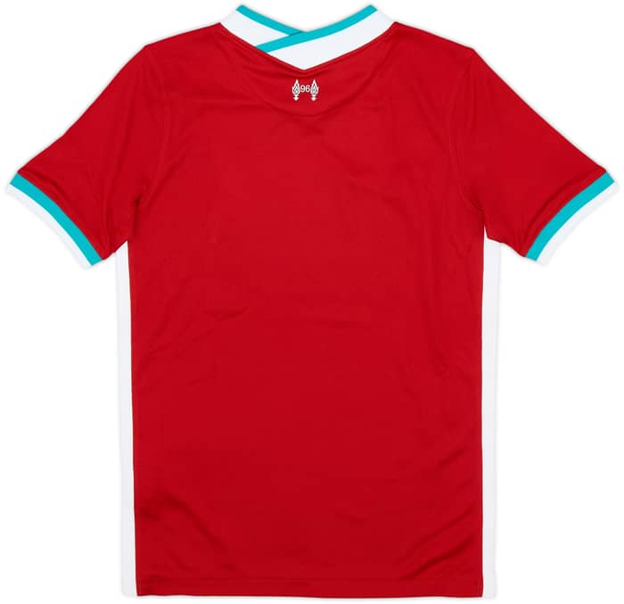 2020-21 Liverpool Home Shirt - 10/10 - (S.Boys)
