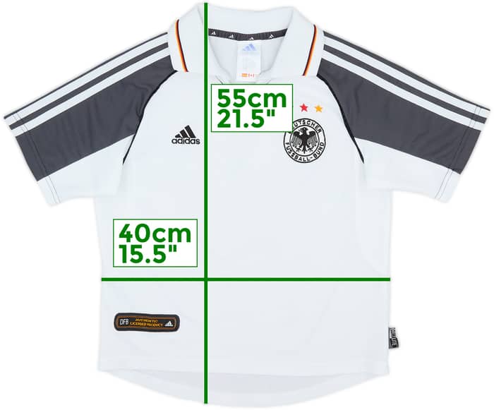 2000-02 Germany Home Shirt #9 - 6/10 - (M.Boys)