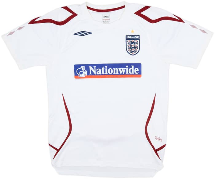 2008-09 England Umbro Training Shirt - 6/10 - (M)