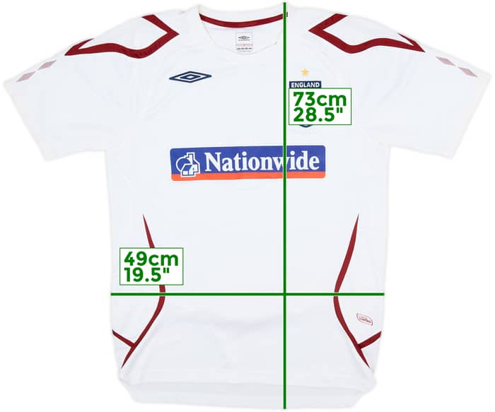 2008-09 England Umbro Training Shirt - 6/10 - (M)
