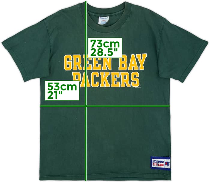 1996 Green Bay Packers Champion Tee - 6/10 - (L)