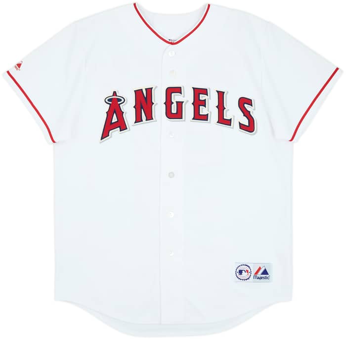 2003-08 LA Angels Guerrero #27 Majestic Home Jersey - 7/10 - (L)