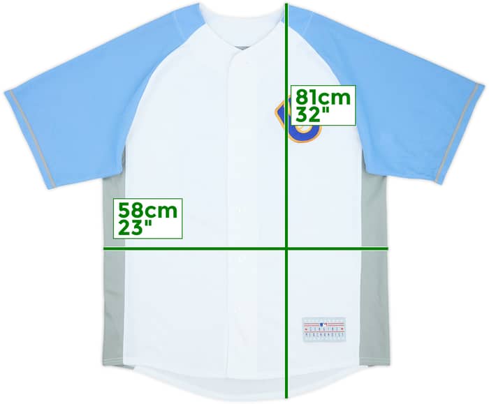 2011 Milwaukee Brewers Greinke #13 MLB Jersey - 9/10 - (L)