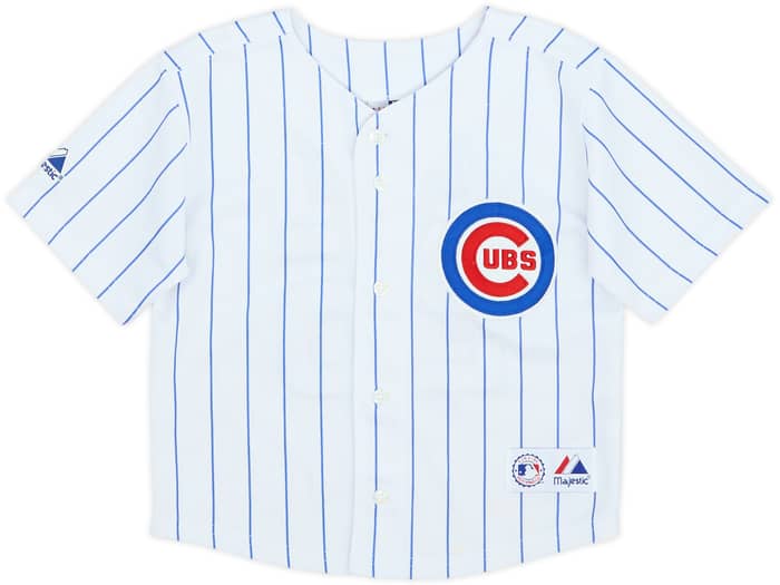 2004-08 Chicago Cubs Lee #25 Majestic Home Jersey - 7/10 - (3-4 Years)