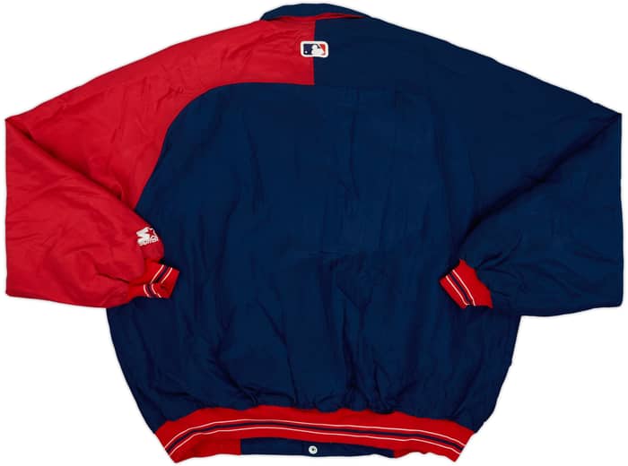 1990s Cleveland Indians Starter Dugout Jacket - 8/10 - (XXL)