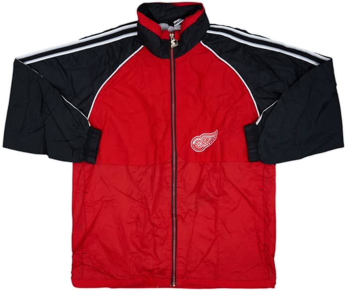 1990s Detroit Red Wings Starter Rain Coat - 8/10 - (L)
