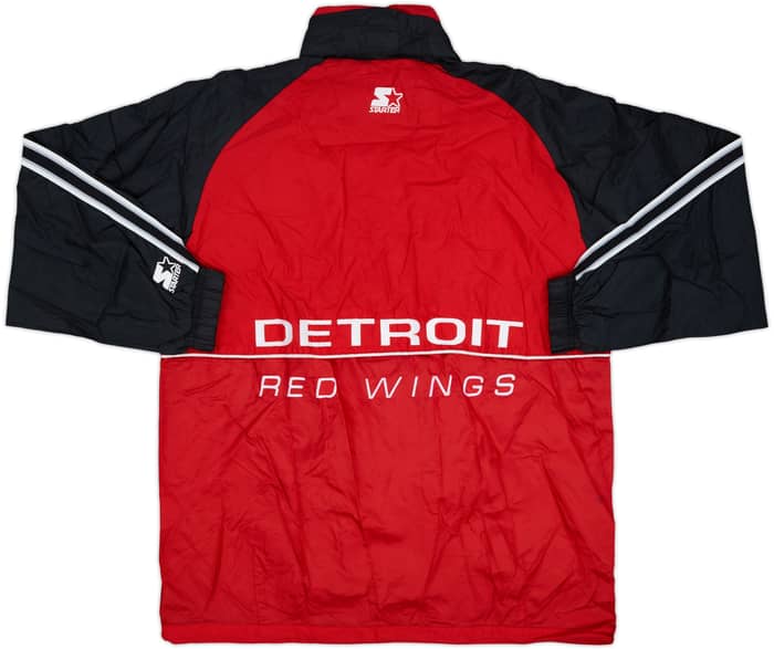 1990s Detroit Red Wings Starter Rain Coat - 8/10 - (L)